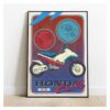 Affiche Honda Cub EZ 90 Affiche Honda Cub EZ 90