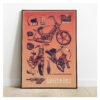 Affiche Peugeot 103 – A la Nantaise