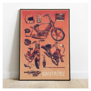 Affiche Peugeot 103 – A la Nantaise