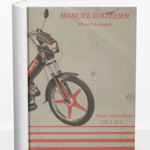 Manuel d’atelier Peugeot 103 à kick