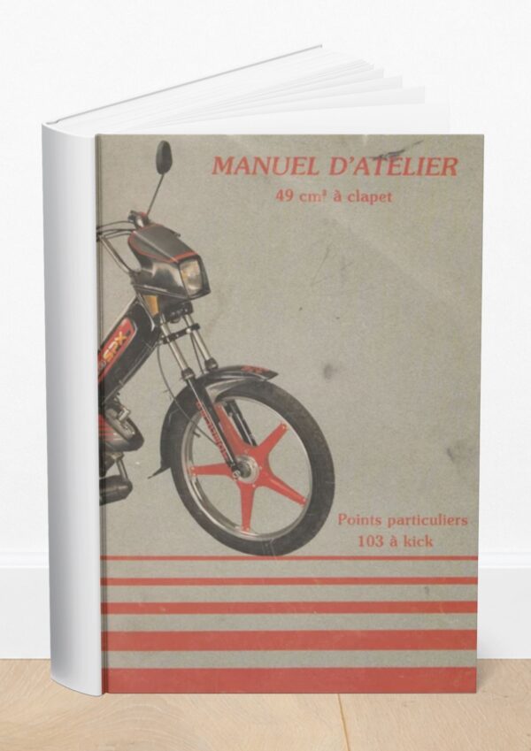 Manuel d’atelier Peugeot 103 à kick