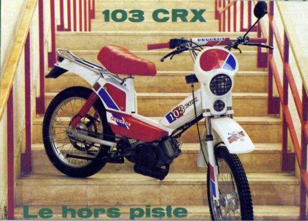 PUB_103_CRX Publicité Peugeot 103 CRX