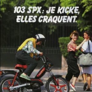 Publicité Peugeot 103 SPX