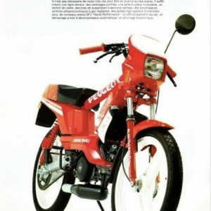 Publicités Peugeot 103 RCX