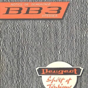 Manuel d'atelier Peugeot BB3