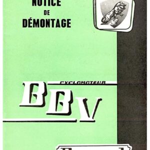 Manuel d'atelier Peugeot BBV 1960