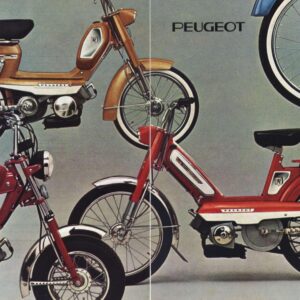 Catalogue cyclomoteurs Peugeot 1973