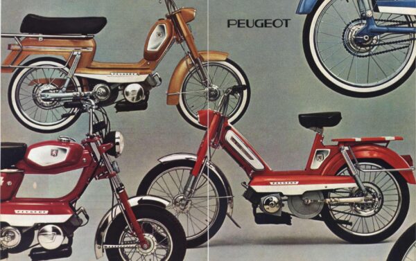 Catalogue cyclomoteurs Peugeot 1973