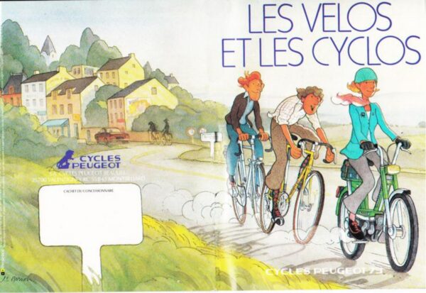 Catalogue cyclomoteurs Peugeot 1979