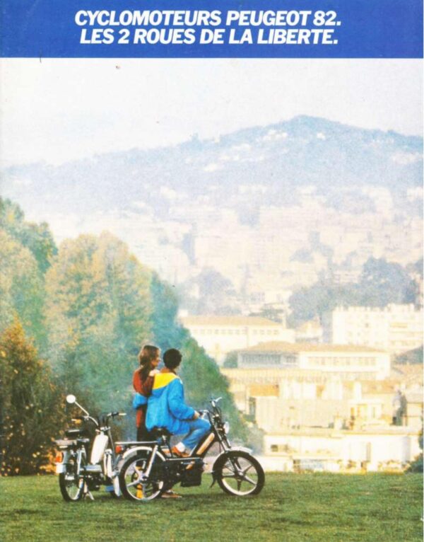 Catalogue cyclomoteurs Peugeot 1982