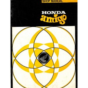 Manuel d'atelier Honda Amigo