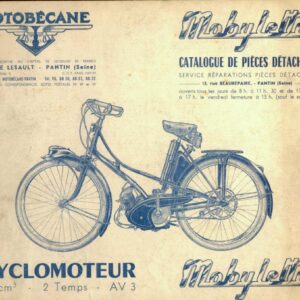 PDR_AV3 Catalogues pièces détachées Motobécane AV3