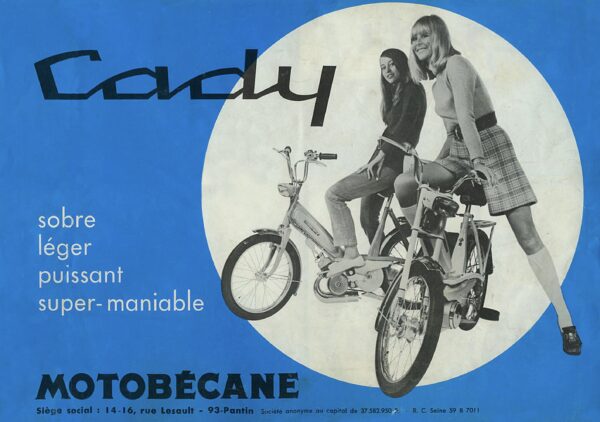 Publicité Motobécane Cady ( 1968 )