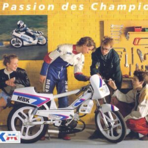 Screenshot Publicité MBK 51 Magnum Racing ( blanc)