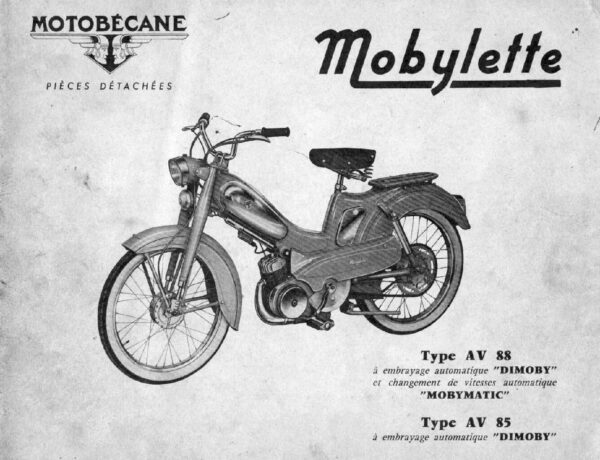 Catalogue pièces détachées AV88 et AV85