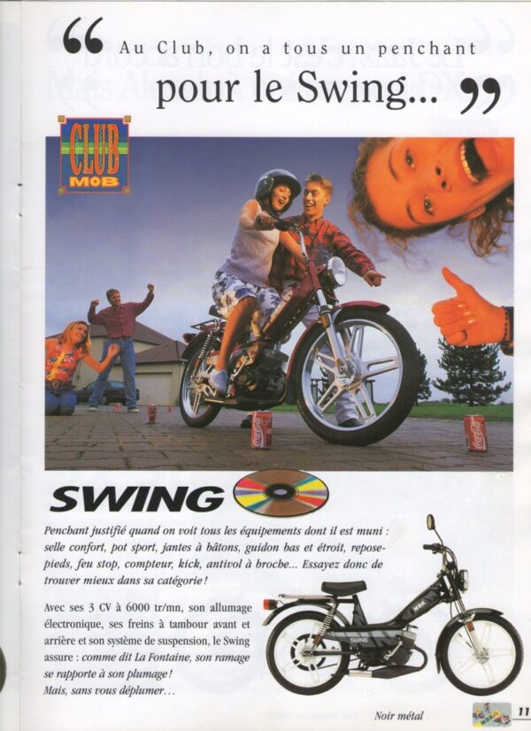 Publicité MBK 51 Swing