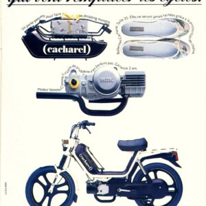 Publicité MBK " Weeky Cacharel "