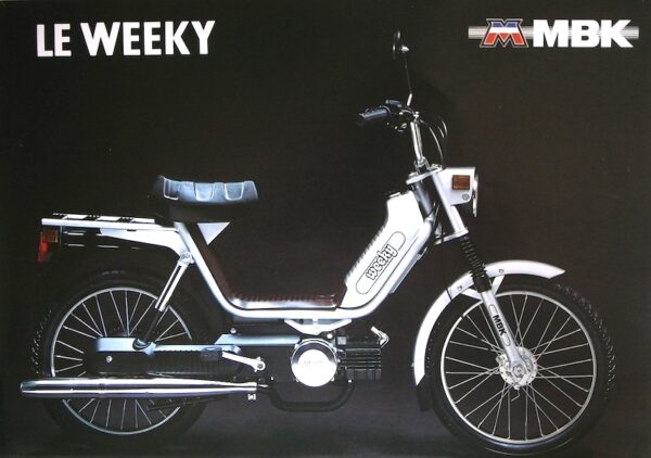 Publicité MBK "Weeky"