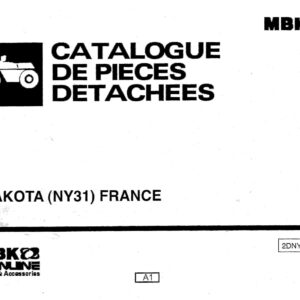 Catalogues pièces détachées MBK "Dakota"